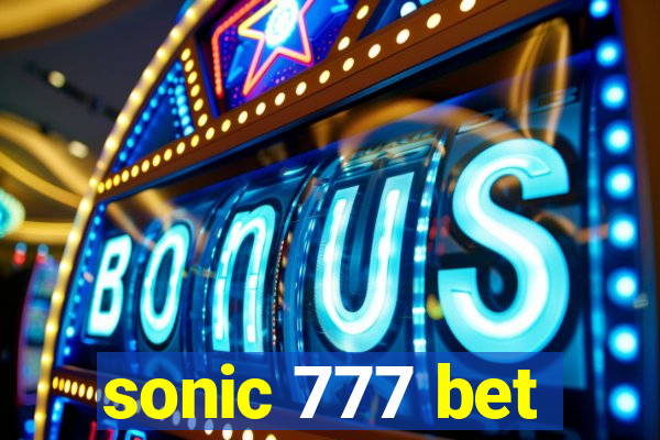 sonic 777 bet